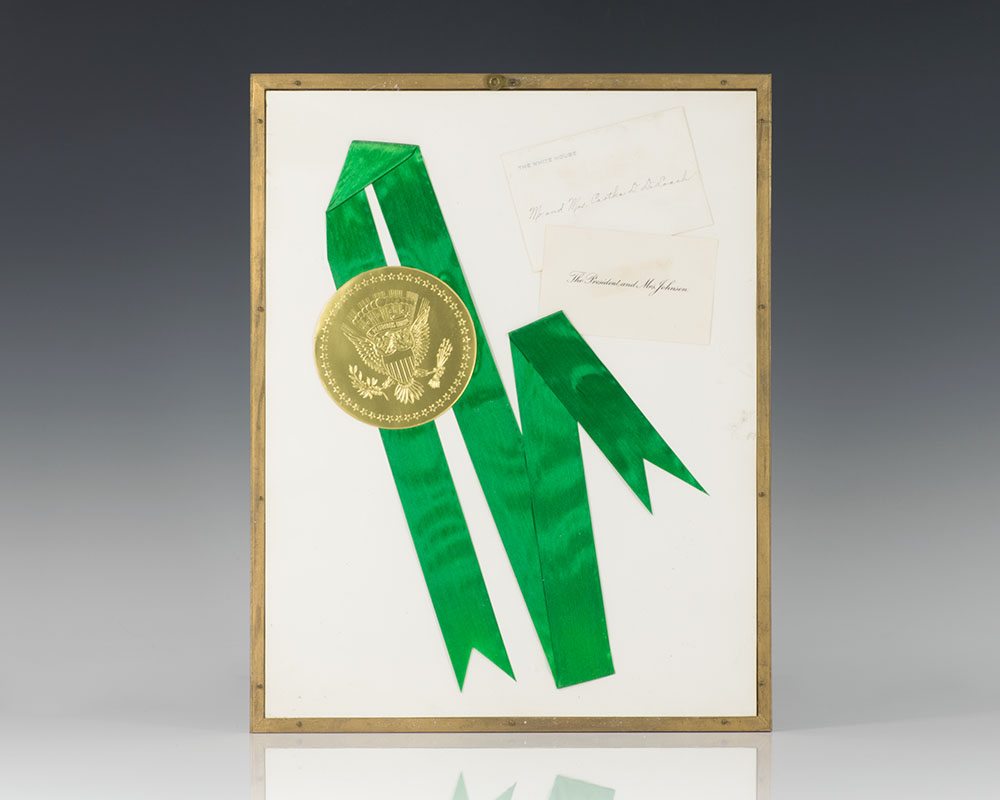 Lyndon B. Johnson Signed Photograph. - Image 2