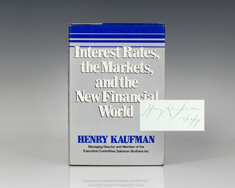 Interest Rates, the Markets, and the New Financial World.