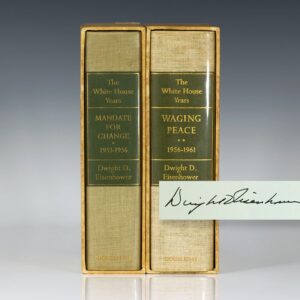The White House Years: Mandate for Change 1953-1956 and The White House Years: Waging Peace 1956-1961.
