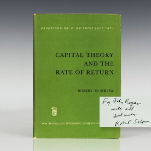 Capital Theory and the Rate of Return.