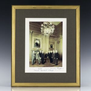 Warren Court Signed Photograph.