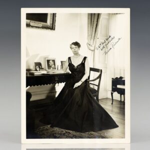 Eleanor Roosevelt Signed Photograph.