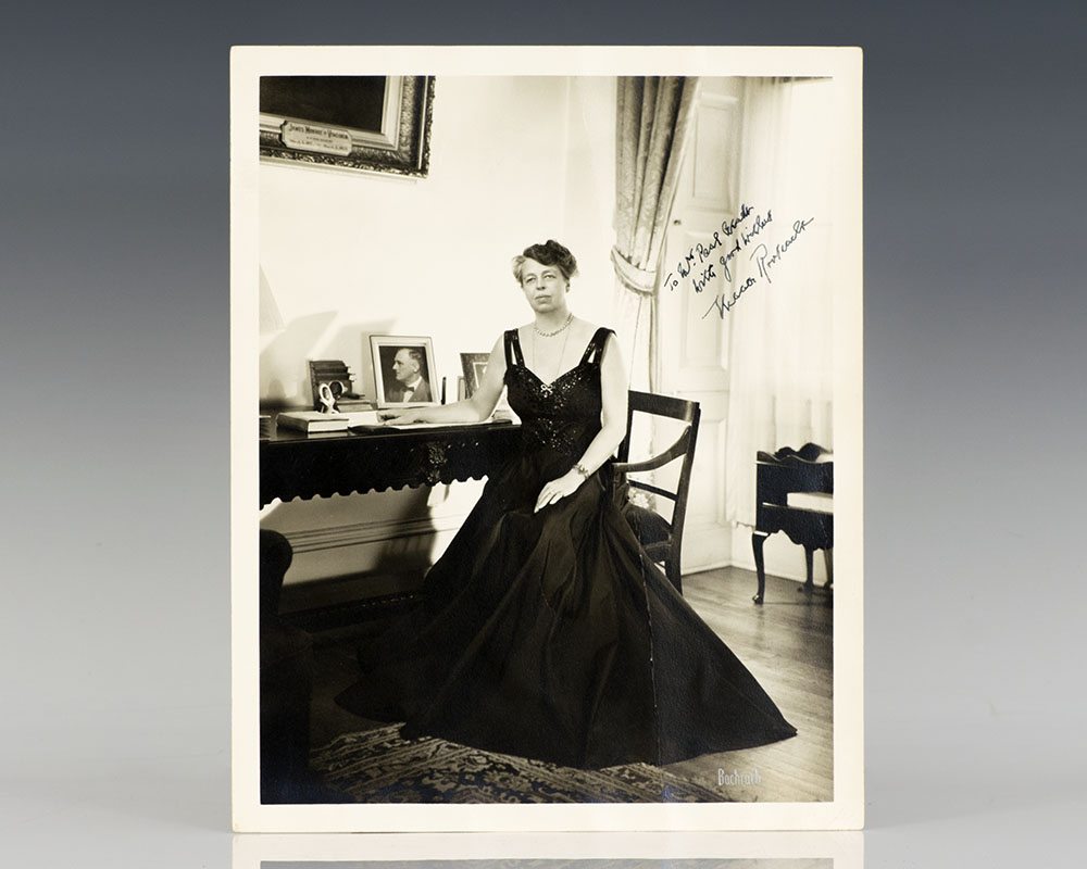 Eleanor Roosevelt Signed Photograph.