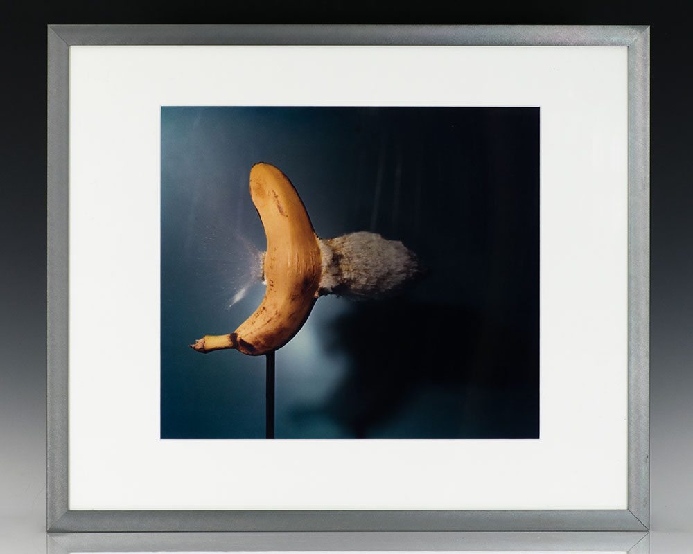 Bullet Through Banana "Banana Split", 1964 Original Photograph.