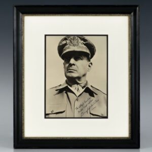 Douglas MacArthur Signed Photograph.