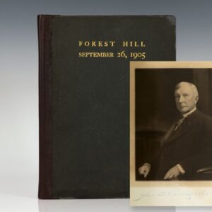 A Visit to Mr. John D. Rockefeller by Neighbors & Friends at Forest Hill.