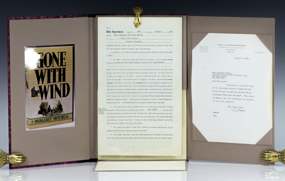 Gone With the Wind Movie Contract. - Image 2