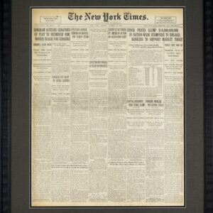The New York Times, October 29, 1929.