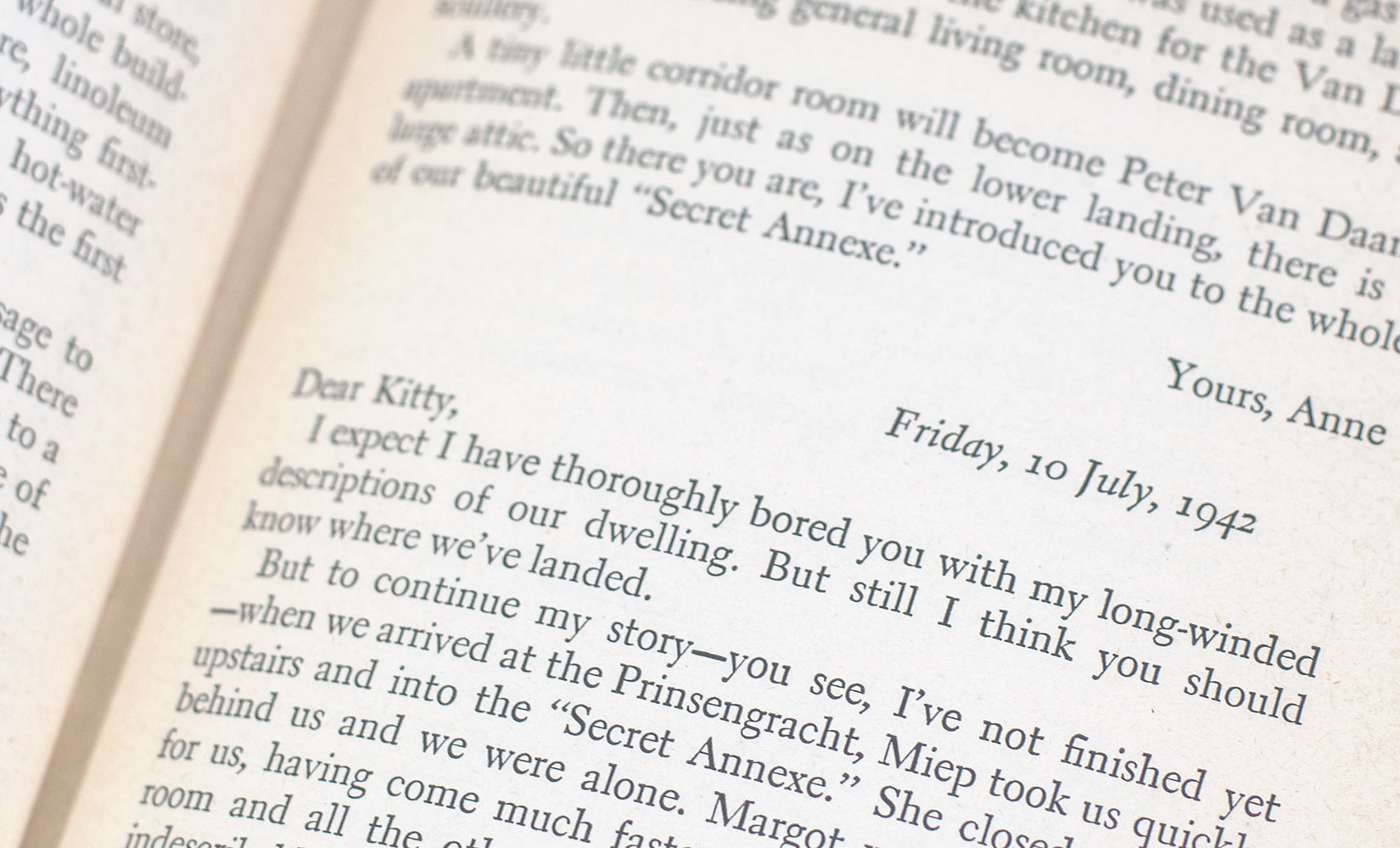 Anne Frank: The Diary of a Young Girl.