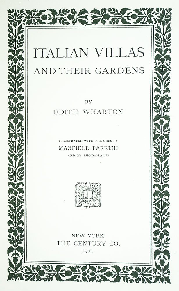 Italian Villas and Their Gardens.