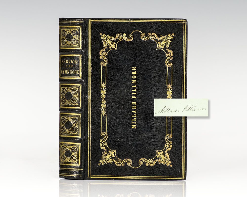 Millard Fillmore Signed Prayerbook.