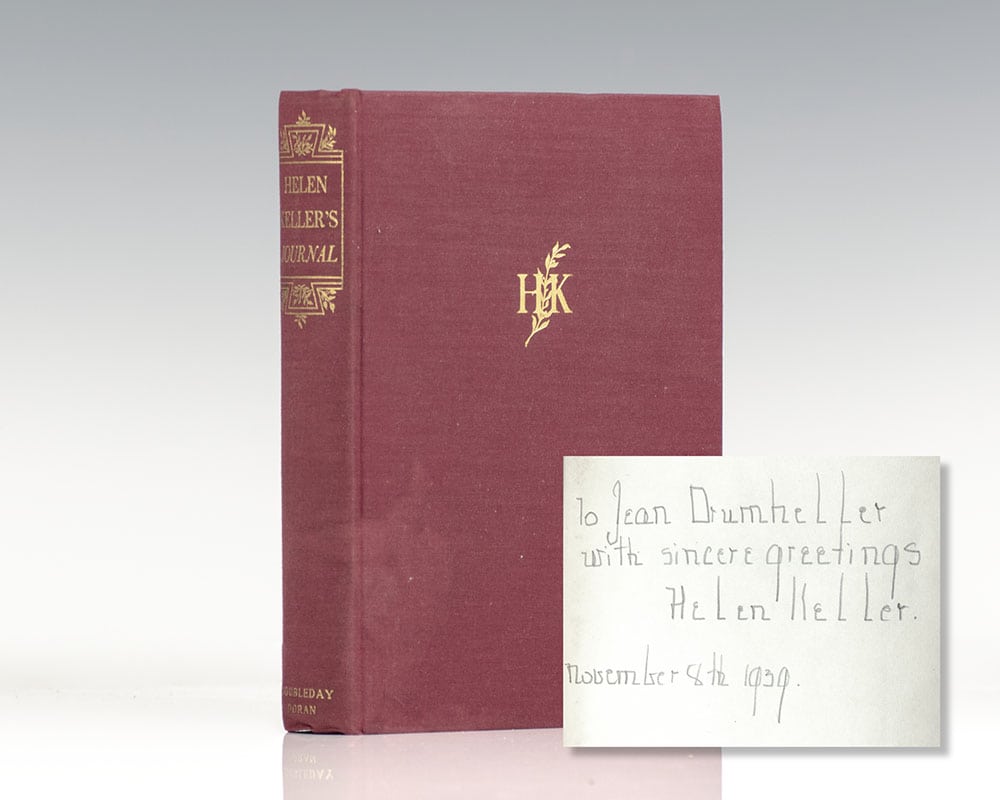 Helen Keller’s Journal 1936-1937.