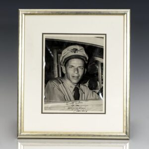 Frank Sinatra Signed Photograph.