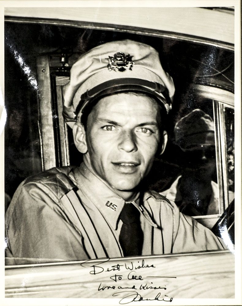 Frank Sinatra Signed Photograph.