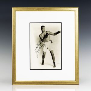 Jack Dempsey Signed Photograph.