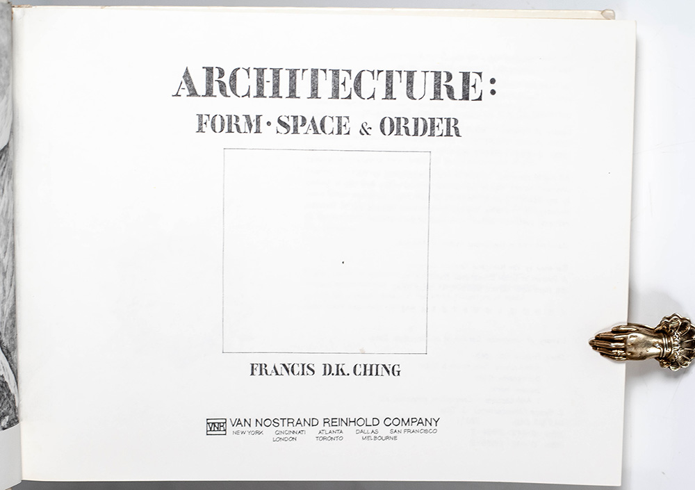 Architecture: Form, Space & Order.