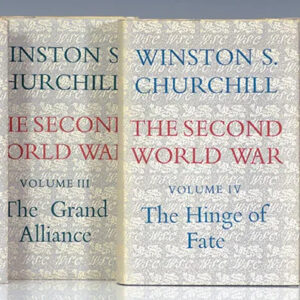 The Second World War: The Gathering Storm; Their Finest Hour; The Grand Alliance; The Hinge of Fate; Closing the Ring; Triumph and Tragedy.