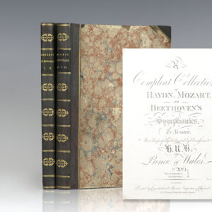 A Compleat Collection of Haydn, Mozart and Beethoven's Symphonies, in Score, Most Respectfully Dedicated, by Permission, to H.R.H The Prince of Wales.