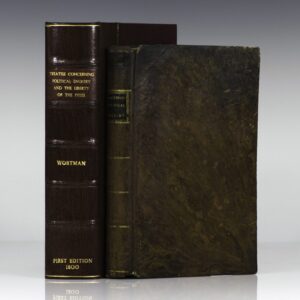 A Treatise Concerning Political Enquiry, and the Liberty of the Press.