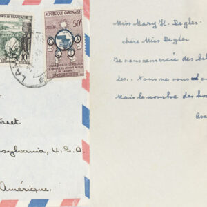 Albert Schweitzer Autograph Letter Signed.