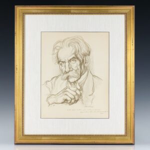 Albert Schweitzer Signed Lithograph.