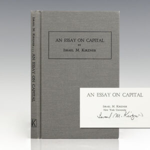 An Essay on Capital.