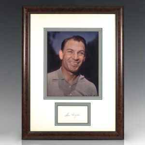 Ben Hogan Autograph.