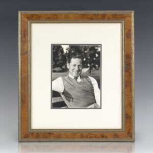 Bobby Jones Signed Photograph.