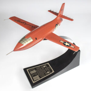 Chuck Yeager Signed Bell X-1 Speed of Sound Auto Rocket.
