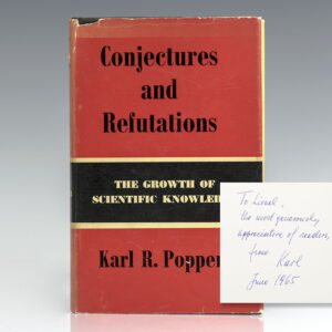 Conjectures and Refutations: The Growth of Scientific Knowledge.