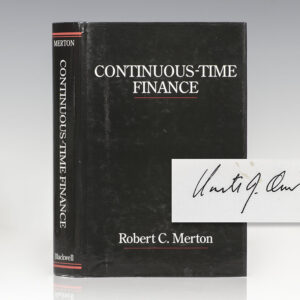 Continuous-Time Finance.