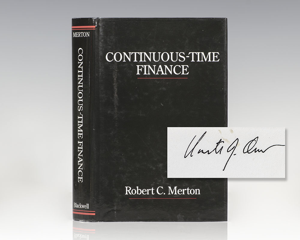 Continuous-Time Finance.