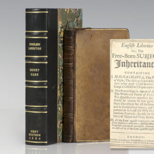 English Liberties: Or, The Free-Born Subject's Inheritance.