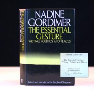 Essential Gesture: Writing, Politics and Places.