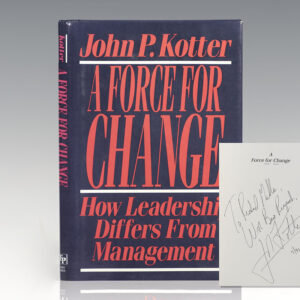 A Force For Change: How Leadership Differs from Management.