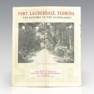 Fort Lauderdale, Florida: "Gateway to the Everglades".