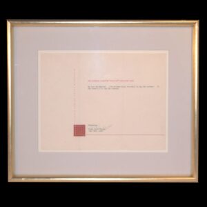 Frank Lloyd Wright Autographed Letter.