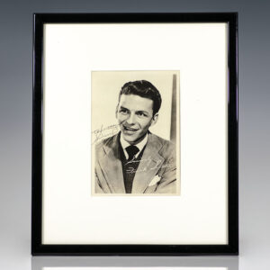 Frank Sinatra Signed Photograph.