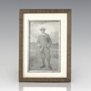 George Seymour Lyon Signed Portrait.