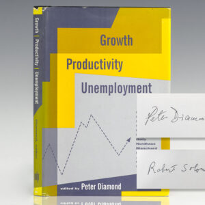 Growth/ Productivity/ Unemployment: Essays to Celebrate Bob Solow's Birthday.