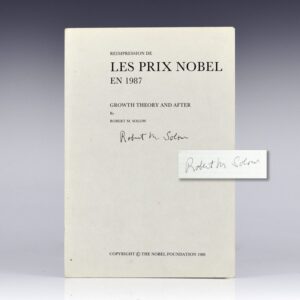 Growth Theory and After: Nobel Prize Lecture.