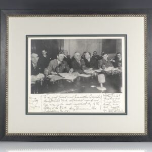 Harry Truman Signed Photograph.