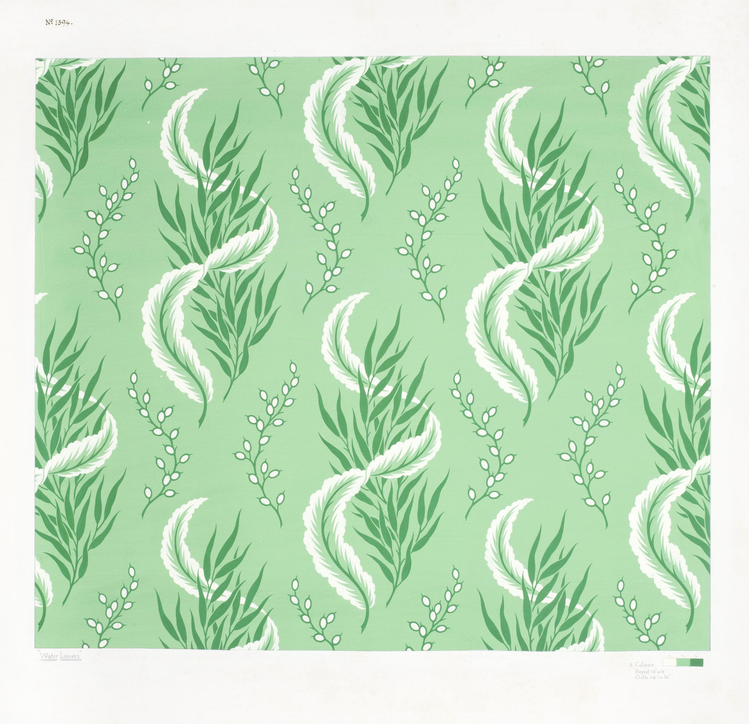 Cecil Henry Judge Original Textile Design Collection. - Image 7