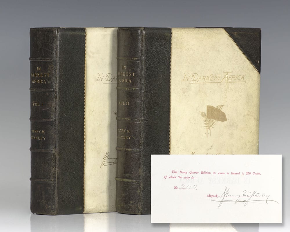 In Darkest Africa or, The Quest, Rescue, and Retreat of Emin, Governor of Equatoria.