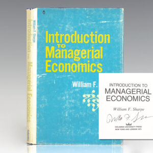 Introduction To Managerial Economics.