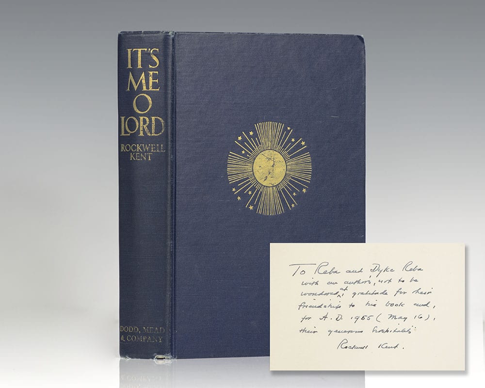 It’s Me O Lord: The Autobiography of Rockwell Kent.