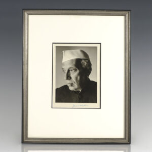 Jawaharlal Nehru Photograph Signed.