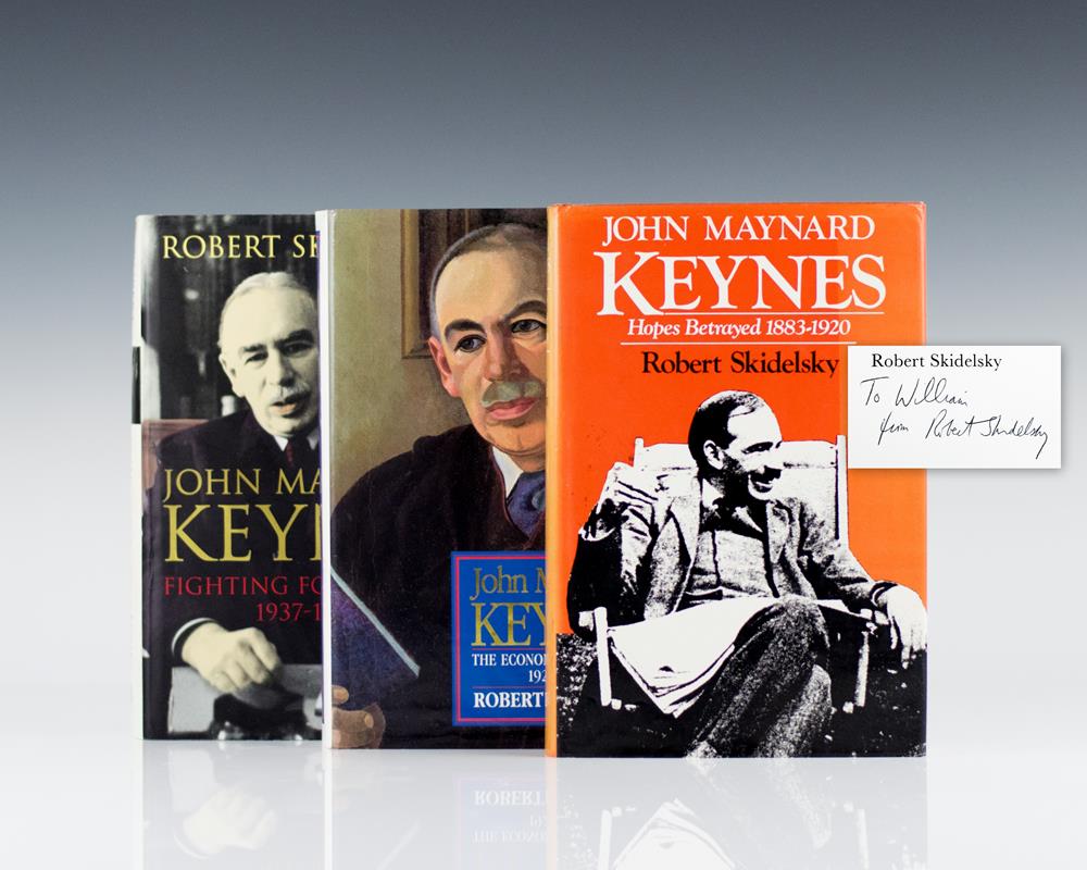 John Maynard Keynes: Hopes Betrayed 1883-1920; The Economist as Savior 1920-1037; Fighting For Britain 1937-1946.