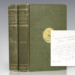 The Life and Work of Susan B. Anthony.