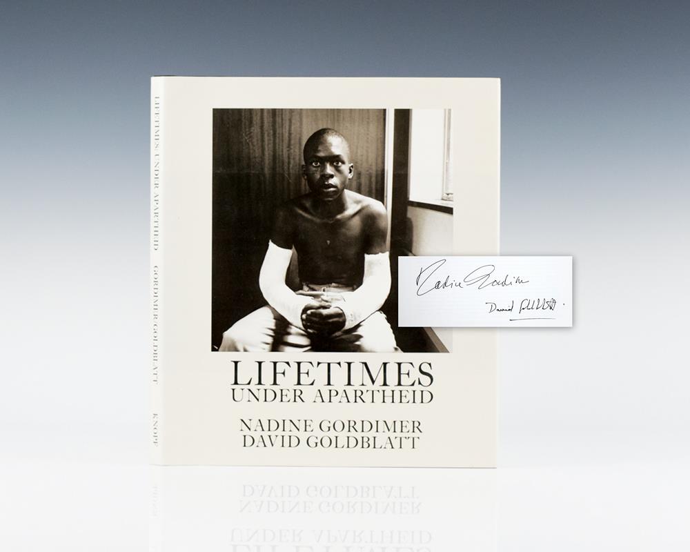 Lifetimes Under Apartheid.